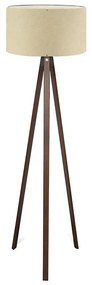 Stojacia lampa AYD 1xE27/40W/230V béžová/hnedá