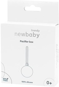 Silikónový kryt na cumlík New Baby hnedá