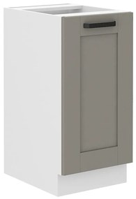 Kuchynská skrinka Luna claygrey/biela 40D 1F BB