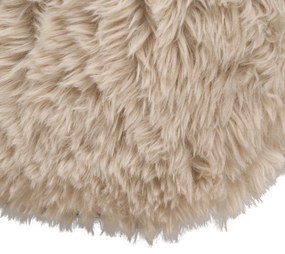 Béžové kreslo Teddy – Ixia