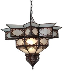 Orientálna závesná lampa Hala L