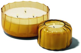 Paddywax Vonná sviečka Ripple Glass Golden Ember 340 g