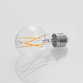 LED žiarovka E27 6W filament, stmievateľná, číra