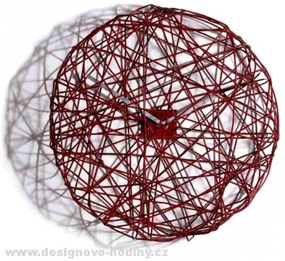 Designové hodiny Diamantini a Domeniconi Ci Vediamo red 50cm