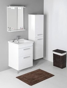 Aqualine Aqualine, VEGA Skrinka vysoká 40x150x31cm, ľavá/pravá, biela, VG160