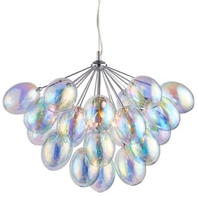 Endon 76450 - Závesný luster INFINITY na lanku 6xG9/28W/230V pestrofarebný