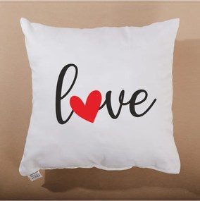 Dekoratívny vankúš Love 40x40 cm EMI