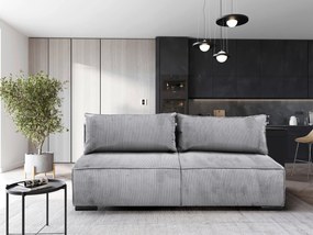 XXXLutz ROZKLADACIA POHOVKA, textil, sivá MID.YOU - Sedačky - 001574006307