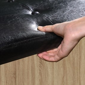 Lavica s botníkom TAYLOR SONOMA 70x30x45 cm