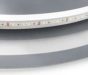 Rea Zrkadlo Modern ⌀80 cm s vyhrievaním a regulovateľným LED osvetlením HOM-00906