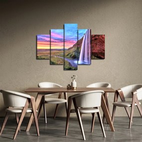Obraz - Vodopád Seljalandsfoss (150x105 cm)