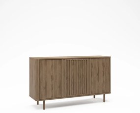 Komoda v dekore duba v prírodnej farbe 138x80x40 cm Salma – Marckeric