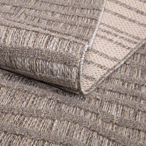 Dekorstudio Terasový koberec SANTORINI - 450 hnedý Rozmer koberca: 120x170cm