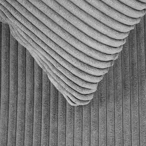 Pohovka SOLACE rozkladacia, menšestrová sivá 871639