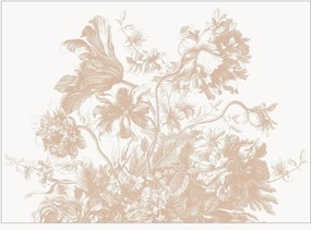 Vliesová tapeta Engraved Flowes