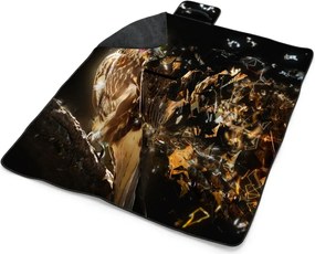 Sablio Plážová deka Dravec: 200x140 cm