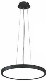 Top Light - LED Stm. luster na lanku REVIT LED/36W/230V 3000-6500K čierna + DO Revit 40CZ RC