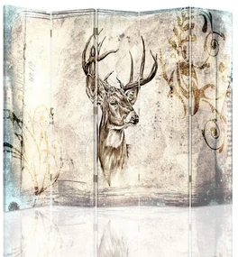 Gario Paraván Distinguished Deer Rozmery: 180 x 170 cm, Prevedenie: Klasický paraván