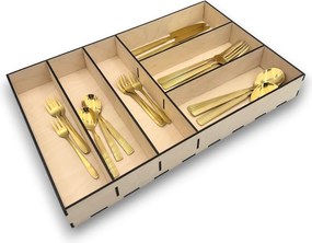 usporadejto.cz Príborník VASKY, 30 x 45,5 x 6 cm