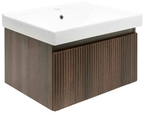 Kúpeľňová skrinka s umývadlom SAT Evolution 58x30x44,8 cm SATEVO60NAU1