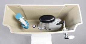 Aqualine Sapho, ANTIK WC Nádržka vrátane splachovacieho mechanizmu, biela