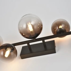 Brilagi - LED Prisadený luster MILLA 7xG9/3W/230V hnedá/dymová hnedá