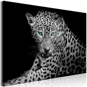 Obraz - Leopard Portrait (1 Part) Wide Veľkosť: 60x40, Verzia: Premium Print