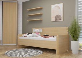 Wood Service  Jednolôžko Žanetka R bez úložného priestoru 80 x 200