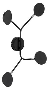 Wofi 446604109000 - LED Nástenné svietidlo BELIZE 4xLED/5W/230V 3000K čierna