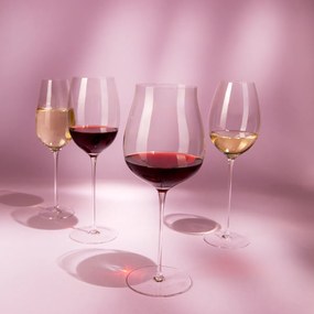Poháre na červené víno 450 ml set 2 ks - FLOW Glas Platinum Line - 322911