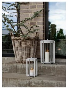 Svetlosivý LED lampáš na USB (výška 25 cm) Firefly – Zone