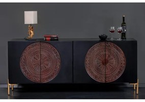 Komoda 41121 160cm Mandala Drevo Mango - PRODUKT JE SKLADOM U NÁS - 1Ks  - Komfort-nábytok