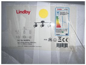 Lindby Lindby - Bodové svietidlo CANSU 3xGU10/5W/230V LW0318