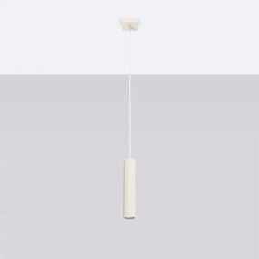 Brilagi - LED luster na lanku CRESTO 1xGU10/10W/230V krémový