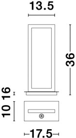 LED stolová lampa Cornice