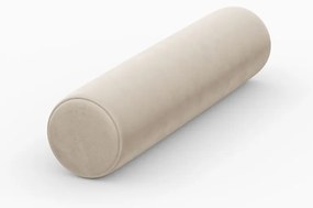 Béžový zamatový vankúš k modulárnej pohovke Rome Velvet - Cosmopolitan Design