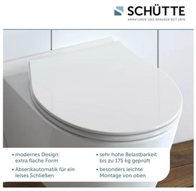 Schütte WC doska Slim (biela)  (100285013)