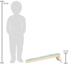 Small Foot - Hra 2v1 cornhole a stolný hokej Active