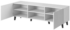 Televízny stolík Cama PAFOS 150 biely mat/biely mat