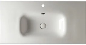 Nábytkové umývadlo Jungborn SEDICI 101 x 51,5 cm lesklá biela FR03011