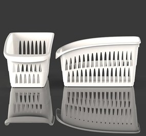 BAMA Organizér do chladničky, biela