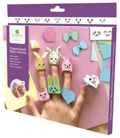 Origami - kreatívna súprava - Kawaii šperky - zvieratká