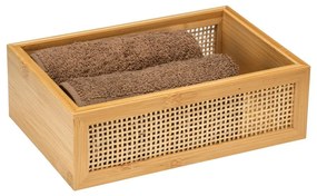 Bambusový kúpeľňový organizér Wenko Allegre, 22 x 7 cm