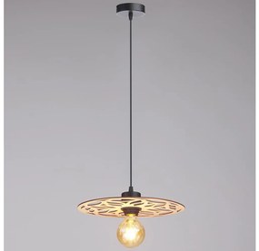 Luster na lanku FALCO 1xE27/60W/230V pr. 30 cm béžová