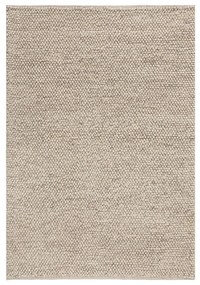 Flair Rugs, Ručne tkaný kusový koberec Minerals Light Grey, 80x150, béžová, chodba / predsieň