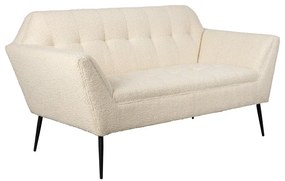 Krémová pohovka z textílie buklé 150 cm Kate – Dutchbone
