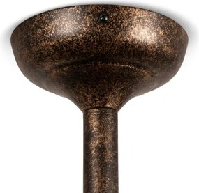 BRILAGI - Luster na tyči FORGE 2xE27/60W/230V medená/patina