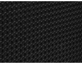 Čierna nízka komoda v dekore duba 80x75 cm Pensacola – Unique Furniture