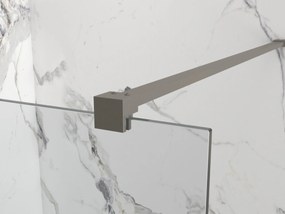 Erga Paris, sprchová zástena Walk-In 80x200 cm, 8mm číre sklo, grafitový profil, ERG-V02-PARIS-080x200-CL-GG