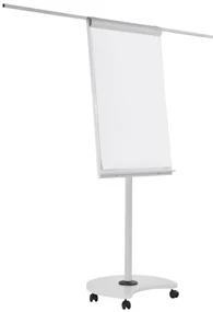 Flipchart Magnetoplan Junior 68 x 97 cm, mobilný, sivá / biela